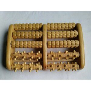 TheraFlow Large Dual Foot Massager Roller - Plantar Fasciitis Heel Arch Pain